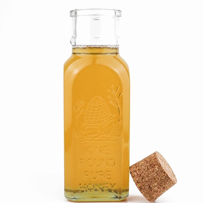 Happy Bees Market Organic Wildflower Honey – Pure Raw and Unfiltered | 100% Organic Arizona Wildflower Honey