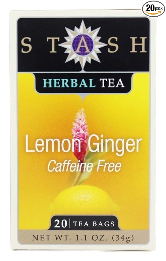 Stash Tea Lemon Ginger (Pack of 6)