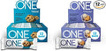 ONE Protein Bars Chocolate Chip Cookie Dough Gluten Free Protein Bars with 20g Protein &amp Protein Bars Blueberry Cobbler Gluten Free Protein Bars with 20g Protein and only 1g Sugar