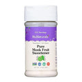 NuNaturals All-Natural Pure Monk Fruit Powder Plant-Based Sweetener Zero-Calorie Low Glycemic .71 oz