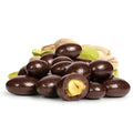 Dark Chocolate Covered Pistachio by It's Delish 12 Oz Bulk Bag | Chocolate Candy Nuts Bulk Pistachios Chocolates Sweet &amp Crunchy Nut Snack | Vegan Kosher