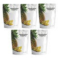 Wise Harvest Freeze-Dried Pineapple – Five 1oz Packs | Single Ingredient Snack | 100% Real Fruit No Sugar Added Just Crunch | Healthy Vegan Gluten-Free Snack for Kids &amp Adults