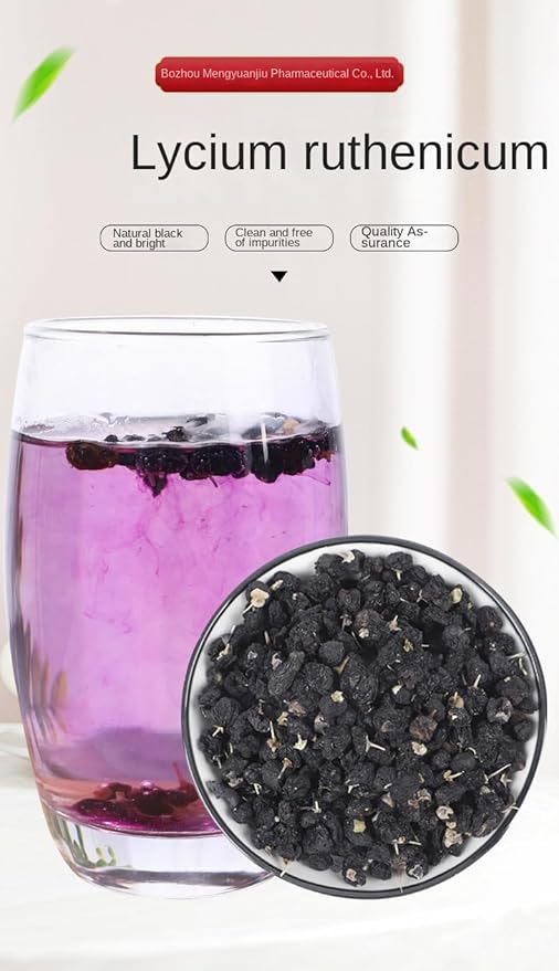 Qinghai Black Goji Berries Dried Fruit Without Washing Large Fruit Wolfberry In Bulk All natural no additives
