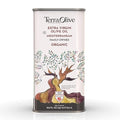 Terra Olive Organic Extra Virgin Olive Oil - Mediterranean Spanish Cold Pressed Single Origin Award Winning 33.81 Fluid Ounce Can