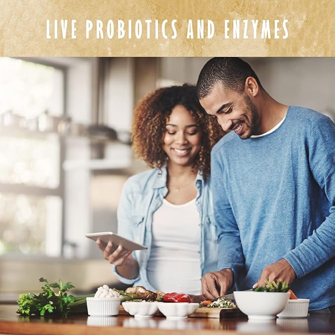 Garden of Life Organic Plant Protein Unflavored Protein Powder with Probiotics &amp Enzymes – Plant Based Powder Amino Acids Non-GMO Grain-Free Gluten-Free Vegan 10 Servings