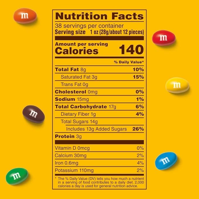 MM Bulk 5 Pound Peanut Milk Chocolate Candy Resealable Stand Up Candy Bag - Party Candy for Any Occasion Special Events | By MAJUU CONNECT.