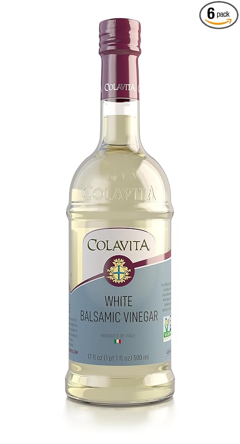 Colavita White Balsamic Vinegar 17 Fl Oz (Pack of 6)