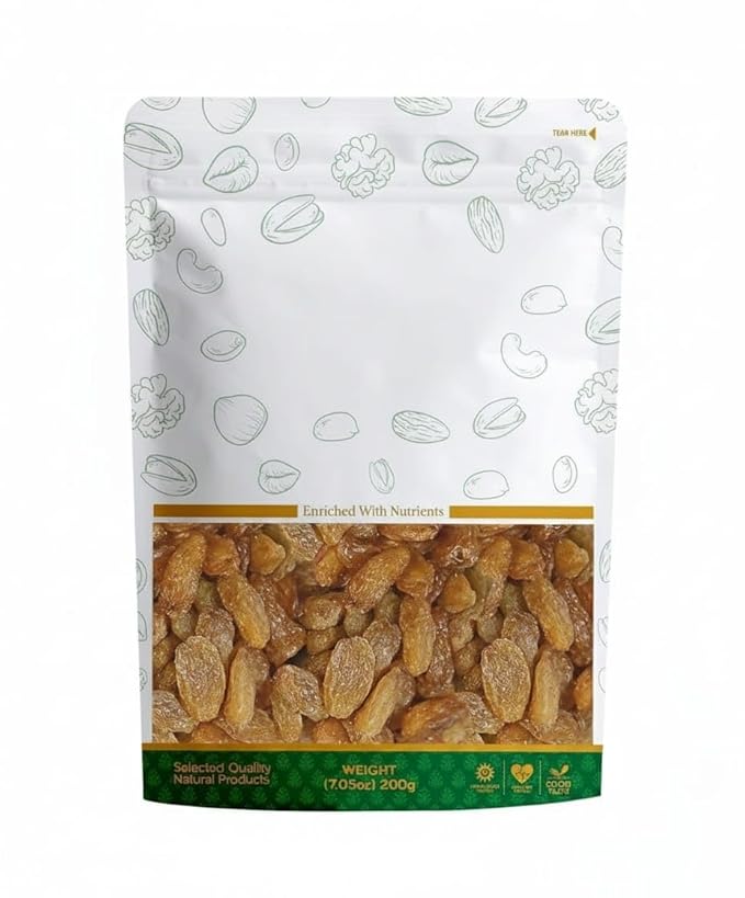 Organics Munakka Raisins with Seeds (Abjosh) - 200 Gm