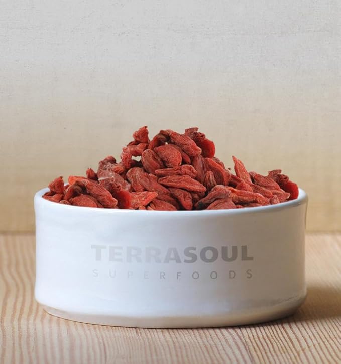 Terrasoul Superfoods Organic Goji Berries 2 Lbs (2 pack) - Large Size | Chewy Texture | Premium Quality | Lab-Tested…