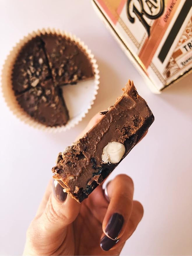 Rawmio Mini Chocolate Truffle Cake - 5 oz. Raw Organic Vegan Gluten-Free - 6 Packs