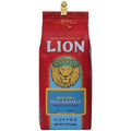 Lion Coffee Macadamia Nut Flavored Coffee (Ground Light Medium Roast International Blend 10oz Bag)