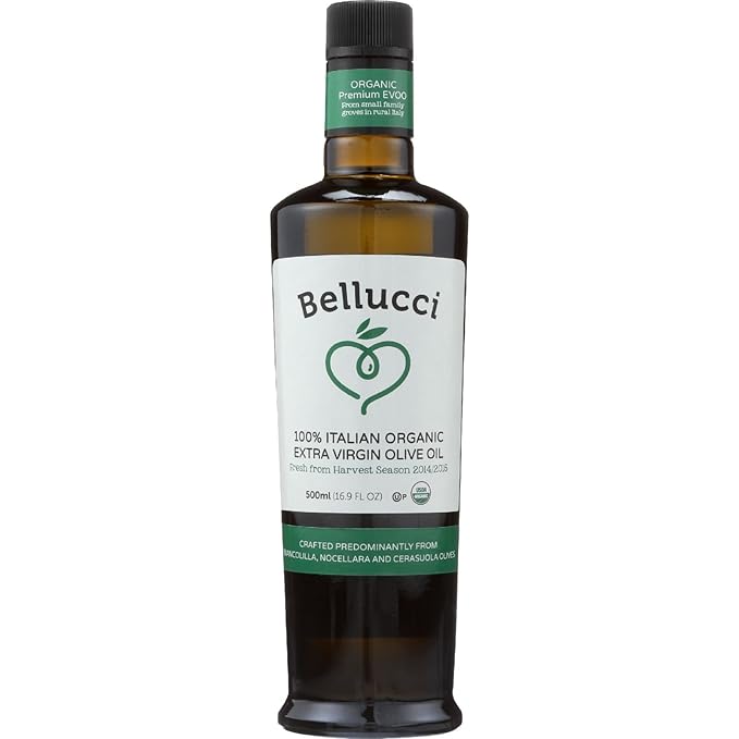 Bellucci Premium Olive Oil Extra Virgin Organic 16.9 fl oz
