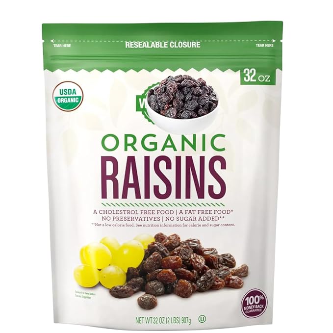 Organic Raisins 32 oz (1 pack)
