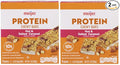Pack Of 2 Nuts &amp Salted Caramel Chewy Protein Bars 5ct Each.