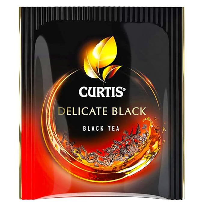 CURTIS DELICATE BLACK TEA - Gourmet Tea Bags - A Naturally Smooth &amp Rich Tasting Black Tea - Small Leaf Black Tea - 100 Count Tea Infuser Bags - 1.7g x 100 Count