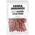 IOWA SMOKEHOUSE Snack Sticks Spicy Jalapeno - Smokey Snack Stick - Gluten Free - Resealable Bag &amp Ready to Eat Made with all USA Beef &amp Pork - 12 oz