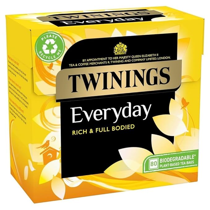 Twinings Everyday 80 Tea Bags (Pack of 4)
