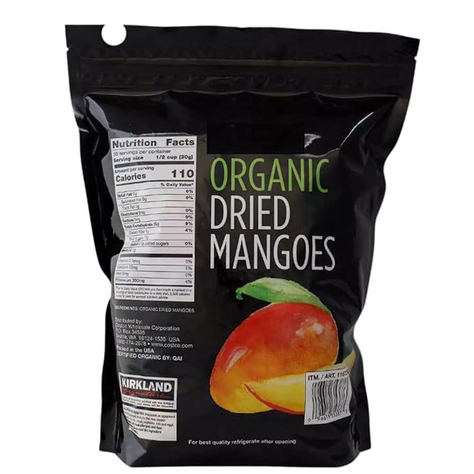 Organic Dried Mango 40 oz_Kir klan
