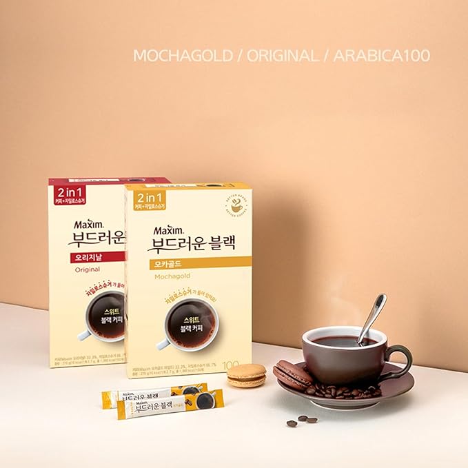 Mild Black Arabica 100 instant coffee mix stick (0.1 oz x 100 sticks) The luxurious harmony of premium coffee blend and the mellow sweetness