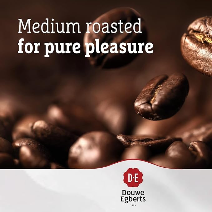 Douwe Egberts Decaf Instant Coffee Sachets (Each 1.5g Pack of 50) – Smooth Medium Roast Decaffeinated Single-Serve Coffee Sticks