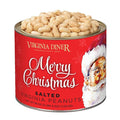 Virginia Diner Merry Christmas Gourmet Extra Large Salted Virginia Peanuts 36oz