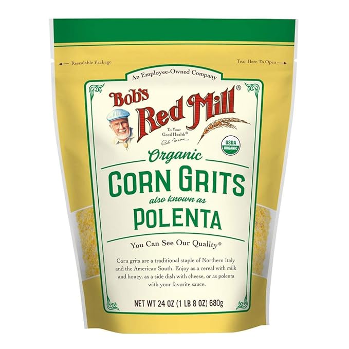 Bob's Red Mill Corn Grits Polenta 24 OZ (Pack of 3)