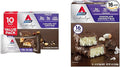 Atkins Endulge Caramel Nut Chew Bar Dessert Favorite 1g Sugar Good Source of Fiber Low Sugar 10 Count &amp Endulge Chocolate Coconut Bar Dessert Favorite High in Fiber 1g Sugar 16 Count