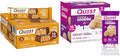 Quest Nutrition Crispy Chocolate Peanut Butter Hero Protein Bar 18g Protein 12 Count and Frosted Cookies Twin Pack Birthday Cake 1g Sugar 16 Cookies