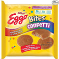 Kelloggs Eggo Bites Mini Pancakes Confetti 3.03 Ounce - 72 per case.