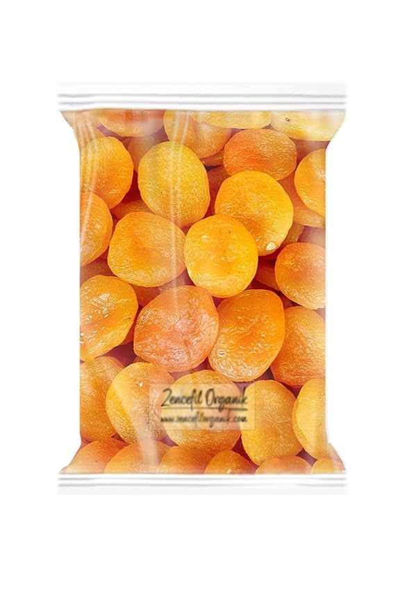 Organic Malatya Jumbo Yellow Dried Apricots - Premium Large Size Turkish Apricots 2.2 lbs (1 kg)