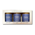 Cloister Honey Trios - Citrus (3 x 3 oz) | Hand Crafted | Raw Artisan Honey | 100% Pure Raw &amp Unfiltered | All Natural | Made in USA |