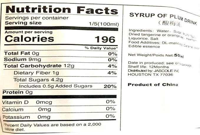 Kang shi Fu Bottled Drinks 500ml / 17 fl oz (Syrup of Plum 15 Bottles)