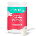 Further Food Premium Gelatin Powder – Unflavored Grass-Fed &amp Pasture-Raised Beef Hide Non-GMO Sugar-Free Keto &amp Paleo Friendly 15.87 oz