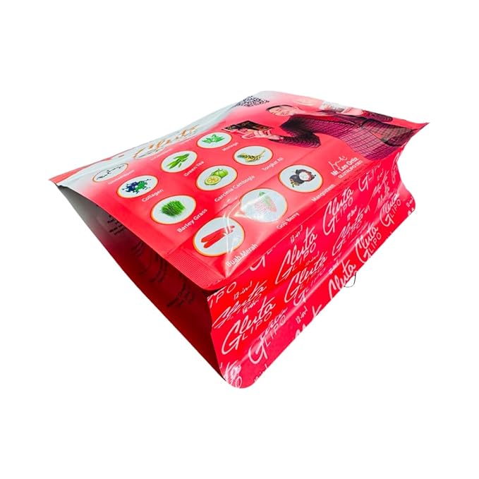 12-in-1 Glutalipo Gold Series Red Iced Tea 10 Sachets (Pack of 2)