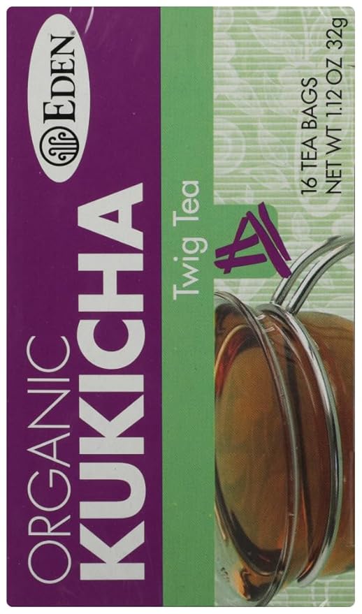 Eden Organic Kukicha Twig Tea 0.07 oz (Pack of 3)