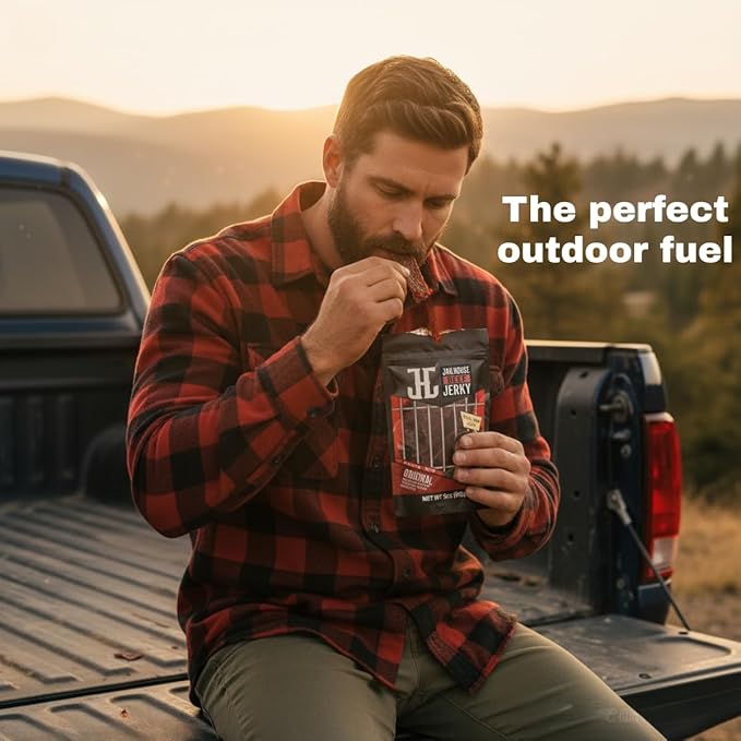 JailHouse Beef Jerky Mix Pack | High-Protein Snacks for adults Gluten-Free Jerky Fuel for Active Lifestyles | Uncut Mob Taste | Your Poker Table Carnivore Snax | The Perfect Gourmet Gift for Men