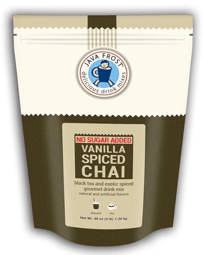No Sugar Added Vanilla Spiced Chai - 3 lb bag