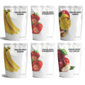 Wise Harvest Freeze-Dried Family Fruit Bundle – Six 1oz Packs | Single Ingredient Snack | 100% Real Fruit No Sugar Added Just Crunch | Healthy Vegan Gluten-Free Snack for Kids &amp Adults