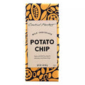 Central Market Milk Chocolate Bar - Potato Chip 3 oz 4 bars