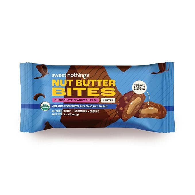 Sweet Nothings Nut Chocolate Peanut Butter Bars 1.4 oz (Pack of 12)
