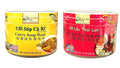 Combo - Curry Soup Base and Tom Yum Thai Soup Base - Cot Sup Ca Ri va Cot Sup Lau Thai - 10 Oz per Jar with 2 Jars per Order - Product of USA