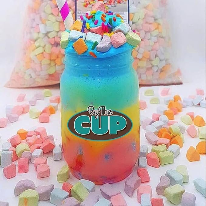 By The Cup Assorted Dehydrated Cereal Marshmallow Bits 3 lb bulk bag