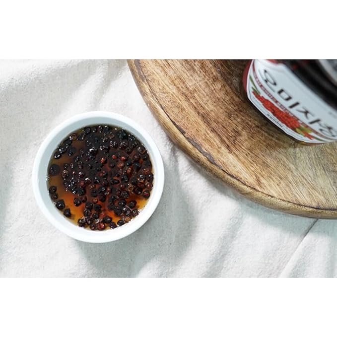 GAGOPA Korean Honey Jam 100% Organic Honey Preserved Syrup Korean Style Jam excluding SugarOnly Honey &amp Oligosaccharides/No Sugar 17.63Oz (Omija)