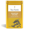 Tea Forte Mountain Oolong Premium Loose Leaf Caffeinated Oolong Tea Blend Canister Makes 35-50 Cups