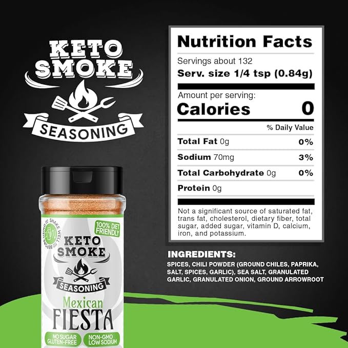 World Tour Trio – Keto Smoke 3-Pack: Original Blend + Mexican Fiesta + Mediterranean Magic (Small Bottles) | Smoky Zesty &amp Herbaceous | Keto-Friendly Sugar-Free Low Sodium