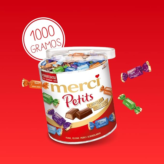 Merci Petits - European Chocolates Assortment (Single Serve Packages) (2.2 lb. / 1 kg.)