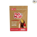 Pick Me Up Snacks – Organic Medjool Dates Pitted and Filled with Creamy Almond Butter – 4 Dates per 2.4 oz Pack – Vegan Gluten-Free No Added Sugar – Healthy On-the-Go Energy Snack – Pack of 10 pouc
