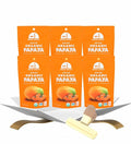 Mavuno Harvest Fruit Dried Papaya Org – 6 pack (2 OZ each) – Snack Bundle for Everyday Treats &amp Sharing – Chewy Texture – Pure Papaya Flavor – Resealable Pack with 1 of 3 Assorted Accessories