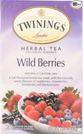 Twinings B25886 Twinings Herbal Wild Berries Tea - 6x20 Bag