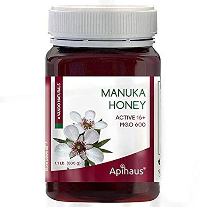 APIHAUS MANUKA HONEY MGO 600 ACTIVE 16+ 1.1 LB